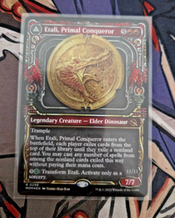 MTG Etali, Primal Conquerer March of the Machines - NM Foil Showcase - Image 1