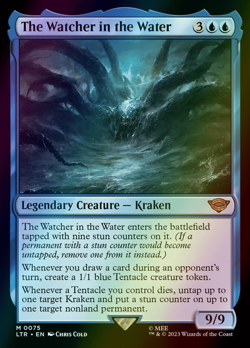 MTG The Watcher in the Water Foil ** The Lord of the Rings ** English - Image 1
