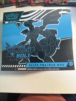 Pokemon TCG Scarlet Violet Black Bolt Elite Trainer Box Pokemon Center - Image 1