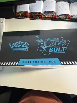 Pokemon TCG Scarlet Violet Black Bolt Elite Trainer Box Pokemon Center - Image 4