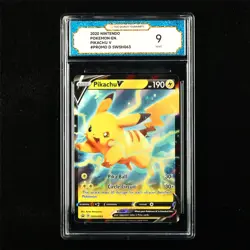 TQG 9 MINT 2020 Pokemon ENG Pikachu SWSH063 Promo - Image 1