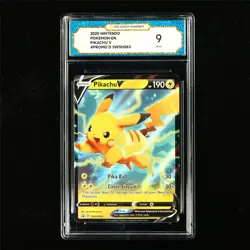 TQG 9 MINT 2020 Pokemon ENG Pikachu SWSH063 Promo - Image 2
