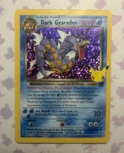 Pokemon TCG: Dark Gyarados 8/82 Celebrations Holo NM 25th Anniversary - Image 1