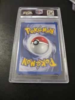 Pokemon TCG Brock Gym Heroes Holo Unlimited Rare Card 15/132 Vintage 2000 PSA 9 - Image 2