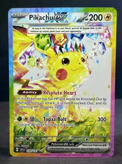 Pikachu ex 238/191 Surging Sparks Special Illustration Rare SIR NM Pokemon - Image 1
