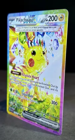 Pikachu ex 238/191 Surging Sparks Special Illustration Rare SIR NM Pokemon - Image 4