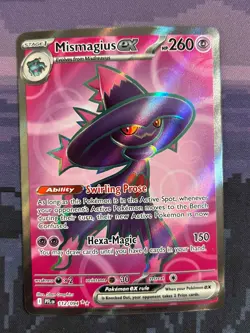 Mismagius ex 112/094 Pokemon Phantasmal Flames Ultra Rare Near Mint - Image 1