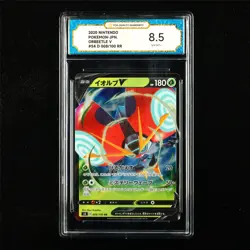 TQG 8.5 NM-MT+ 2020 Pokemon JPN Orbeetle V 008/100 RR - Image 1