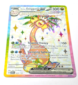 Alolan Exeggutor ex 225/191 Surging Sparks Full Art Ultra Rare Pokemon Card NM - Image 5