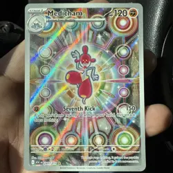 Pokemon Medicham Alt Rare 241/217 Mega Evolutions Ascended Heroes Ready To ship - Image 1