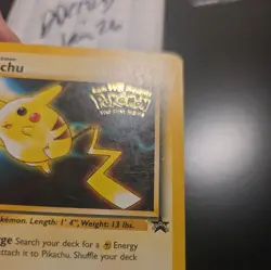 Pikachu WB First Pokemon Movie Promo Card 04/53 WOTC 1999 - Image 3