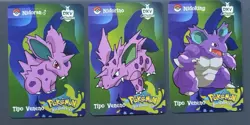 Nidoran, Nidorino & Nidoking DKV Collections Cards - Peru Pokemon - Image 1