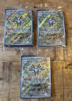 NEW/SEALED Pokemon Magneton Promo Card SVP 159 Illustration Rare Lot Of 3 - Image 1