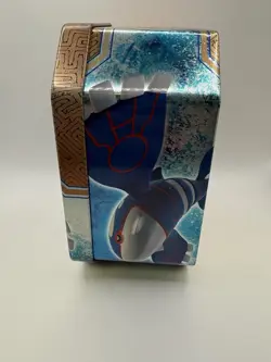 Pokemon Legends of Hoenn 2015 Kyogre-EX Collector Tin Only No Packs Or Cards - Image 4