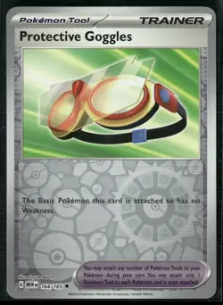 Pokemon - Protective Goggles 164/165 Reverse Holo Scarlet & Violet 151 NM - Image 1