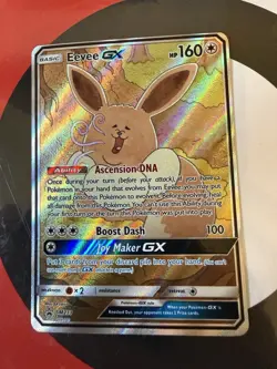 Pokemon TCG Eevee GX (Full Art) SM233 Sun & Moon Black Star Promo - Image 1