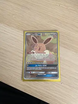 Eevee GX SM233 Pokemon TCG Sun and Moon Black Star Promo Full Art - Image 2