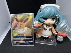 Eevee GX SM233 Pokemon TCG Sun and Moon Black Star Promo Full Art - Image 1