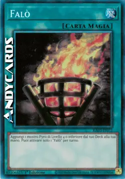 FALO (Bonfire) • Rara Collector Prismatica • RA03 IT073 • 1Ed • Yugioh ANDYCARDS - Image 1