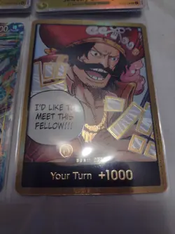 One Piece Op 13 English Card Lot Of 7 Don Gold Jewelry Bonney Sir - Image 3