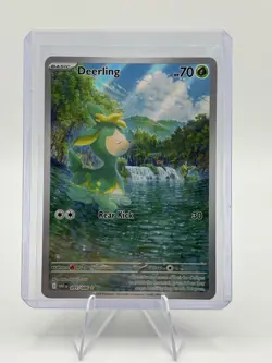 Pokemon TCG SV White Flare Illustration Rare Deerling Card 091/086 English - Image 1