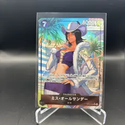 ONE PIECE Ms. All-Sunday (Alt Art) OP14-084 SR The Azure Sea's Seven Japanese - Image 1