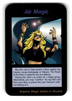 Air Magic card Base Set card INWO Illuminati New World Order - Image 1