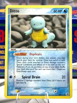 Pokemon TCG Ditto Delta Species Card 64/113 Squirtle 2005 - Image 1