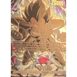 Vegeta FB04-069 Foil Full Art Tournament Promo Dragon Ball Fusion World Card - Image 2