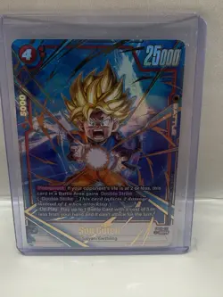 Bandai Son Goten FB03-124 Foil Battle Card Dragon Ball Super Card Game SCR* - Image 1