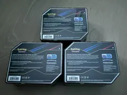 Pokemon SET OF 3 Crown Zenith Large Tins Articuno Zapdos Moltres - Image 2