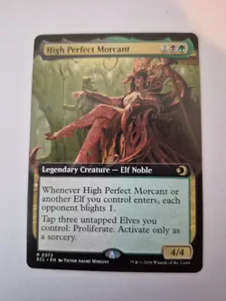1x High Perfect Morcant (Extended Art) 373 MTG Lorwyn Eclipsed Regular - NM x1 - Image 1