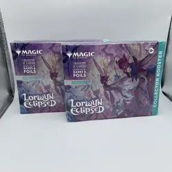 Magic: The Gathering Lorwyn Eclipsed Collector Booster Factory Sealed - Lot (2) - Image 1