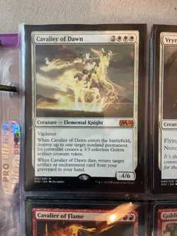 MTG Cavalier of Dawn Core Set 2020 010/280 Regular Mythic - Image 1