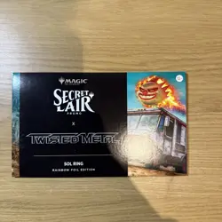 MTG Secret Lair x Twisted Metal Sol Ring Foil Edition - IN HAND - Lowest price! - Image 1