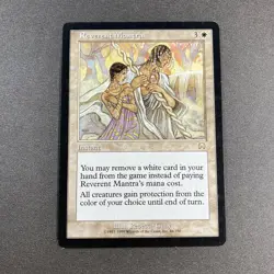 MTG Reverent Mantra Mercadian Masques Regular Magic The Gathering - Image 1