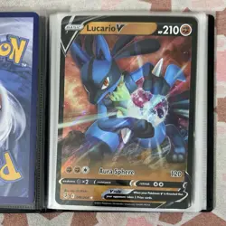 11 JUMBO Pokemon Card Lot w/ Binder No Doubles EX GX VMAX V VSTAR Mint Condition - Image 4