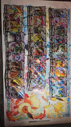 Pokemon Card Lot 300 Cards IR Ex V/VMax/VStar Hits Reserved - Image 1