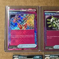 Pokemon EX/Holos/Reverse Holos Card Lot Prismatic Evolutions - Image 2