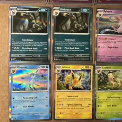 Pokemon EX/Holos/Reverse Holos Card Lot Prismatic Evolutions - Image 5