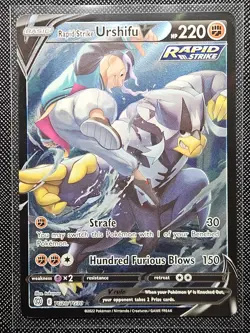 Pokemon TCG Urshifu V TG20/TG30 Trainer Gallery Brilliant Stars Ultra Rare -NM - Image 1