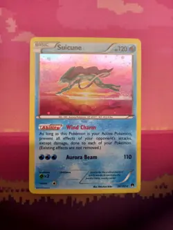 Pokemon Card Suicune Breakpoint Cosmo Holo Rare 30/122 Near Mint - Image 1