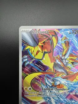 Zeraora 151/142 Stellar Crown EN Illustration Rare Full Art Holo Pokemon TCG - Image 2