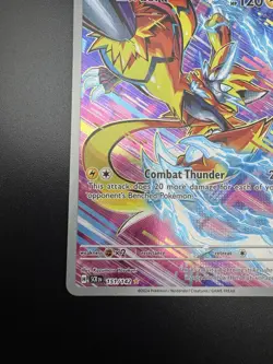 Zeraora 151/142 Stellar Crown EN Illustration Rare Full Art Holo Pokemon TCG - Image 4