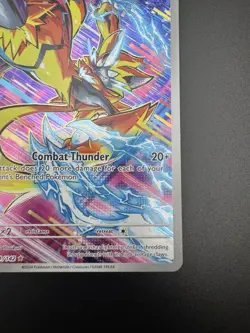 Zeraora 151/142 Stellar Crown EN Illustration Rare Full Art Holo Pokemon TCG - Image 5