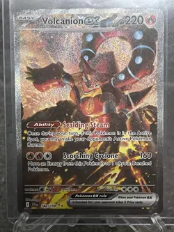 Pokemon TCG Journey Together - Volcanion EX - Special Illustration Rare 182/159 - Image 1