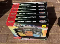Pokemon TCG Prismatic Evolutions Poster Collection Sealed Lot Of 6 (Opened Case) - Image 2