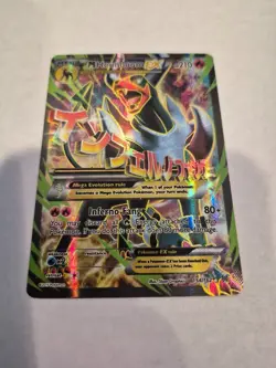 Pokemon M Houndoom EX 2015 Breakthrough 154/162 Ultra Rare Holo - Image 3
