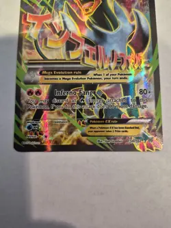 Pokemon M Houndoom EX 2015 Breakthrough 154/162 Ultra Rare Holo - Image 5