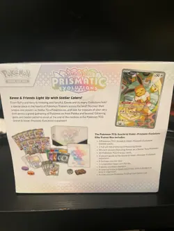 Pokemon Scarlet & Violet Prismatic Evolutions Elite Trainer Box ETB - New/Sealed - Image 3